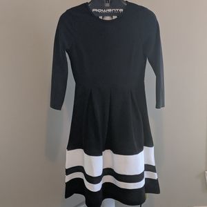 Black and White dress